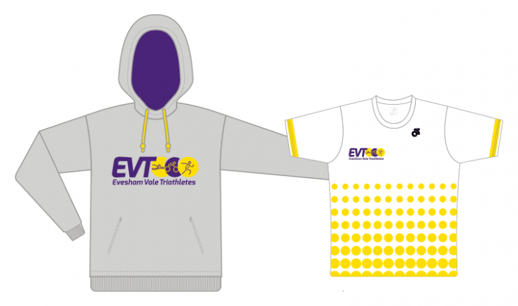 Evesham Vale Triathletes Hoodie and T-Shirt